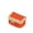 Orange, variant on Small Leather Women Coin Wallet Purse with Inner Pocket