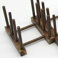 thumbnail image 5 of Big promotion clearance!Bamboo Dish Plate Bowl Cup Book Pot Lid Cutting Board Drying Rack Stand Drainer Storage Holder Organizer Kitchen Cabinet B4, 5 of 6