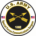 thumbnail image 1 of 3.8 Inch U.S. Army MOS 18E Special Forces Communications Sergeant, 1 of 1