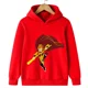 thumbnail image 5 of Sudadera con capucha para niños y niñas con estampado de dibujos animados de El Rey Mono, primavera y otoño, 5 of 5