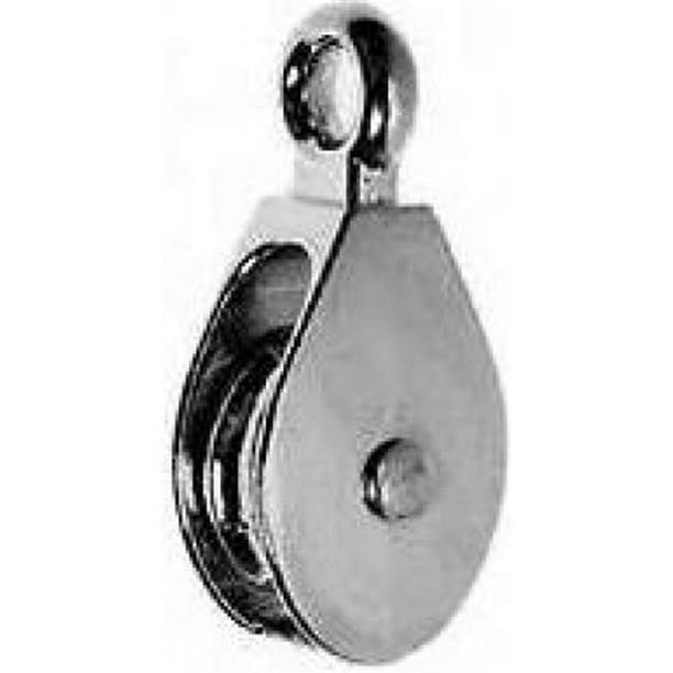 BARON C0174ZD1 1/2 Fixed Eye Rigid Eye Rope Pulley 5/16 in Rope