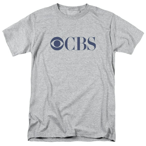 Cbs Logo Adult 18/1 T-Shirt Athletic Heather