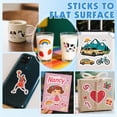 thumbnail image 4 of 150 Sheets Glossy Sticker Paper, 8.5in x 11in Sticker Paper for Inkjet & Laser Printer, Self-adhesive Printable Sticker Papers, Vibrant Colors, Dries, 4 of 7