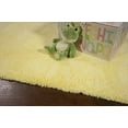 thumbnail image 2 of 2'x4' Canary Yellow Indoor Shag Rug, 2 of 5