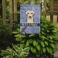 thumbnail image 2 of Caroline's Treasures BB1408GF Yellow Labrador Welcome Flag Garden Size , Small, multicolor, 2 of 3