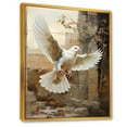 thumbnail image 2 of Designart "Serene Dove'S Presence I" Dove Floater Framed Canvas Prints, 2 of 5