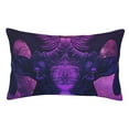 thumbnail image 1 of Balery Purple Starry Sky Antelope Funda de Cojín Estampada, Regalos para Mujeres, Regalos de Amor para Ella, Regalos para Novia o Esposa, Funda de Almohada-16"x24", 1 of 6