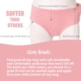 thumbnail image 3 of Hbhpov Toddler Girls Underwear Cotton Briefs, 6 Pack, Sizes 2-12 T, 3 of 6