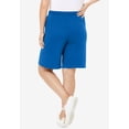thumbnail image 3 of Woman Within Women's Plus Size Sport Knit Short Short, 3 of 6