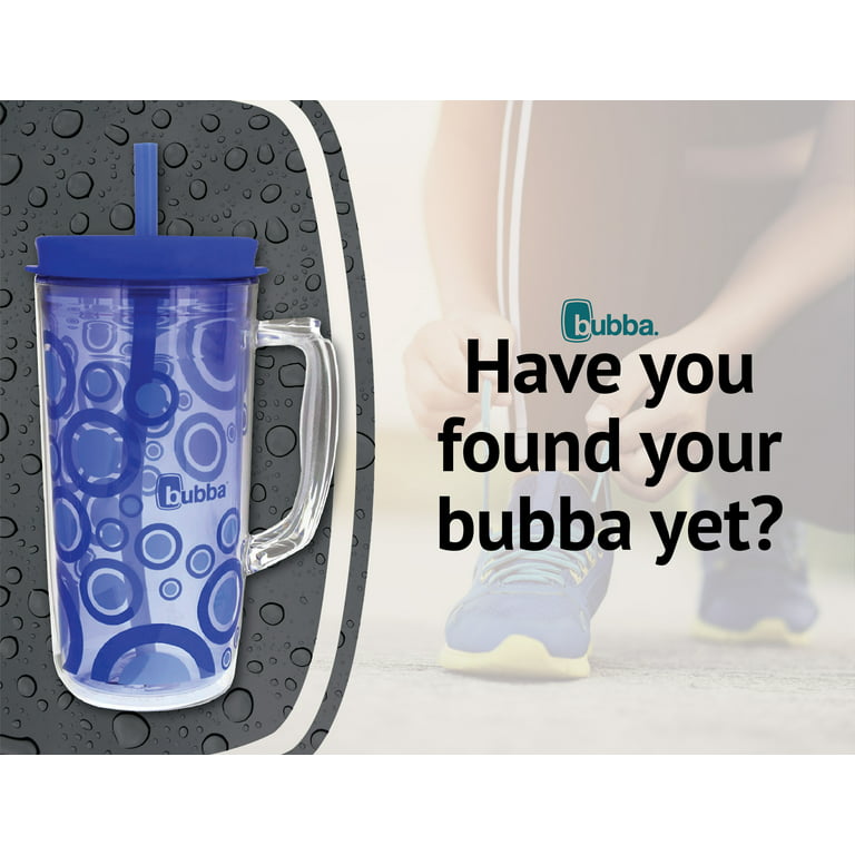 Bubba Plastic Envy Mug with Lid and Straw Blue 48 oz