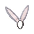thumbnail image 2 of Diadema de peluche BLESIY Accesorios para el cabello Gris, 2 of 7