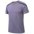 thumbnail image 2 of cllios Men's Workout Shirts Moisture Wicking Athletic Shirts for Men Quick Dry Active Performance T Shirts Summer Classic Solid Color Short Sleeve Muscle Tops, 2 of 7
