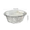 thumbnail image 3 of COM1950s Plastic Basin for Laundry, Multipurpose Household Container, Deep Round Tub with Stackable Design for Storage and Soaking, 3 of 7