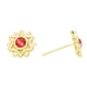 thumbnail image 3 of Arete para Mujer con Cristal Swarovski  Solei – Bañado en Oro 14k– Arete Elegante y Brillante, Aretes de Mujer de Moda– Joyería para Mujer de Moda– Regalo especial Ortiz Espinosa Temporada, 3 of 9