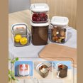 thumbnail image 1 of Contenedor Hermético Para Almacenamiento De Alimentos, Tecnología De Bloqueo Al Vacío, Diseño Apilable, Hecho De Material ABS De Primera , Contenedor Resistente A La, 1 of 7