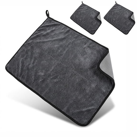 Appoft Shower Cleaning Cloths - 3pcs Super Absorbent Microfiber Bath Towels for Effortless Cleaning of Windows, Bathroom, Car & Home Toilet - Must-Have!11.8x15.7in