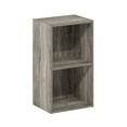 thumbnail image 1 of Librería Furinno Luder en forma de cubo de roble francés de 2 niveles, 1 of 6
