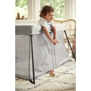 BabyBjorn Travel Crib Light Silver and Fitted Sheet Bundle Pack