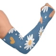 thumbnail image 2 of ALAZA Daisy Flower and Hearts UV Sun Protection Arm Sleeves UPF 50+ Compression Cooling Sleeve 1 Pair, 2 of 7