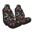 thumbnail image 2 of Naloa Butterfly with Fowers Car Seat Covers 2PCs Front Car Seat Covers Universal fit for Most Cars SUVs and Trucks - 2 PCS, 2 of 5