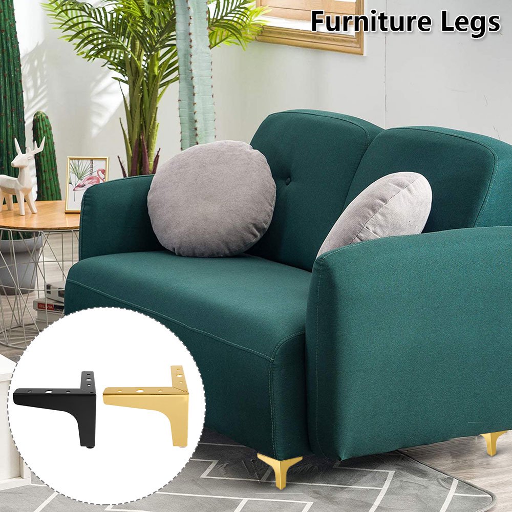 HOTBEST Modern Sofa Legs Metal Furniture Legs 10cm Furniture Cabinet