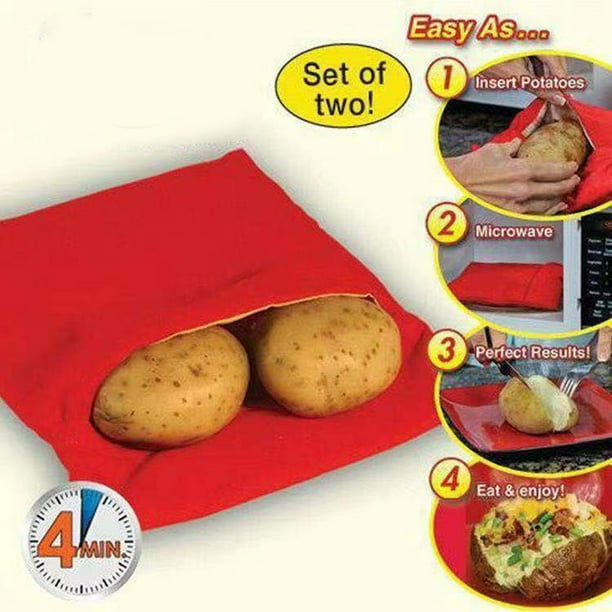 Sac de Cuisson pour Pommes de Terre Micro-Ondes Sac de Patate
