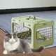 thumbnail image 1 of Jaula plegable para cachorros, transportín para mascotas, jaula de viaje para gatos, resistente, plegable y transpirable, perrera portátil para perros Verde, 1 of 8