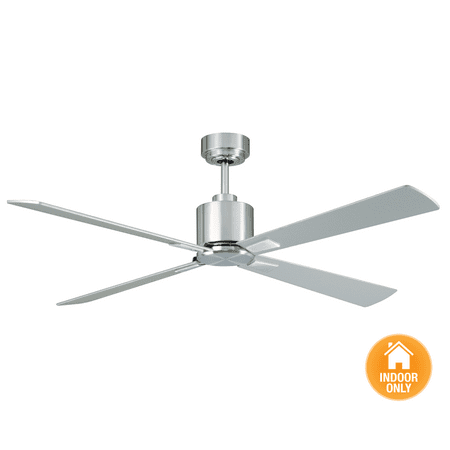 

Lucci Air Climate 52-inch DC Ceiling Fan Brushed Chrome and Silver