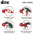 thumbnail image 5 of DDOXX Step-In Air Mesh Reflective Dog Harness, Blue, M (15" to 20" Chest Size), 5 of 8