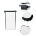 thumbnail image 4 of Airtight Food Storage Containers with Lids, Kitchen and Pantry Organization Canisters with Lids, Plastic Storage Canisters, Plastic Leak-proof Jars for Cereal, Flour, Sugar, 4 of 9