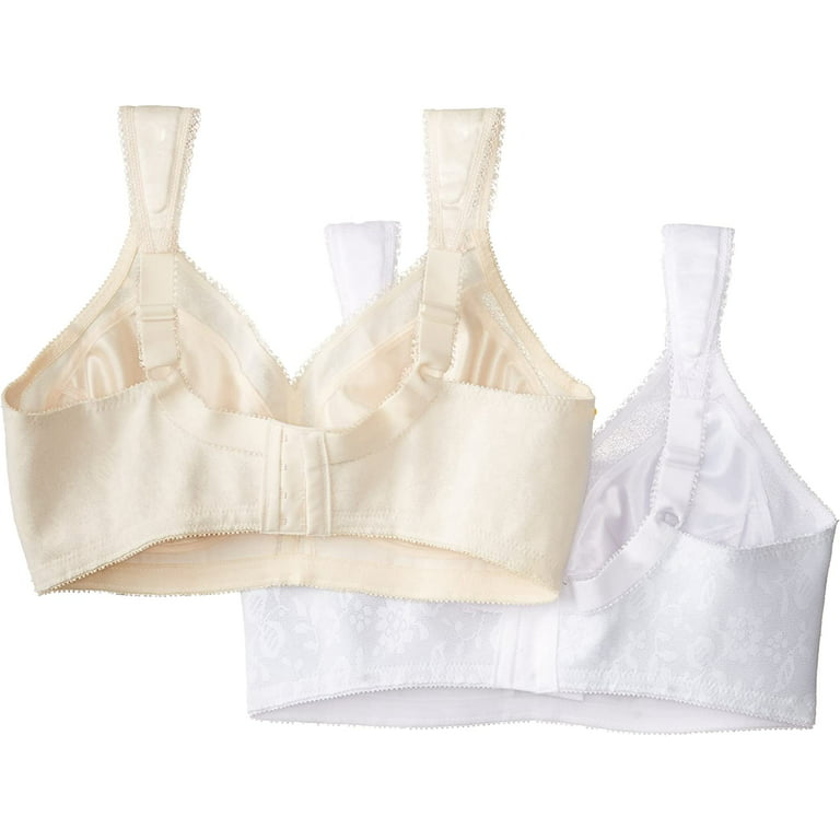 Playtex Women's 18 Hour Original Comfort Strap Full Coverage Bra Us4693,  Available in Single and 2-Pack