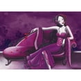 thumbnail image 3 of Sybile 14x11 Black Modern Framed Museum Art Print Titled - Violine, 3 of 5