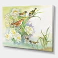 thumbnail image 3 of Designart ' Birds and Flowers In Rustic Scenery ' Traditional Canvas Wall Art Print, 3 of 3