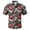 T7-Gray, variant on Havenx Valentines Day Dress Shirt for Men Button Up Heart Print Outfits Short Sleeve Lapel Tops Holiday Party Loose-Fit Valentines Day Clothes,White 5XL