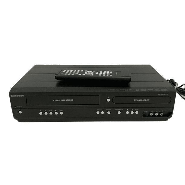 Emerson ZV427EM5 DVD Recorder VCR Combo One Button Vhs to Dvd Dubbing