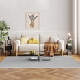 thumbnail image 6 of Small Narrow End Table with Charging Station, Set of 2, Side Table with Outlets, Nightstand with Cloth Drawer, Couch Table, for Living Room, Bedroom, Bedside, Greige, 6 of 18