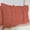 Brick Red, variant on 2 Piece Ruched Ruffle Pattern Solid Gold Pillow Shams, (Standard 20X26 Pillow Cover), 100% Egyptian Cotton, 800 Thread Count, Standard Size