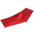 thumbnail image 3 of Botmois Men Solid Gloss Boxer Briefs Underwear Pouch Bikini Shorts 1/2 Buttocks Red L, 3 of 3
