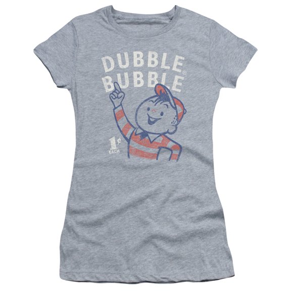 Dubble Bubble - Pointing - Juniors Teen Girls Cap Sleeve Shirt - Medium