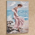thumbnail image 2 of Beach Chic Canvas Wall Art Multi Cool, 2 of 5