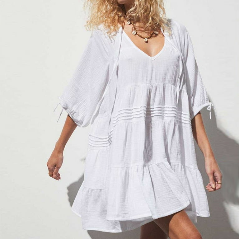 Oversized babydoll dress top