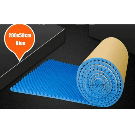 

Acoustic Foam Self-Adhesive Sound Panels - High-Density for Office Studio & Theater Walls - Large 50x200x3.0cm Egg Crate Design - 19.7x78.7x1.18 Inches