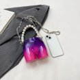 thumbnail image 3 of Monedero de acrílico para mujer, con cadena, Mini bolso cruzado, bolso elegante para chica divertida, 3 of 8