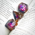 thumbnail image 2 of Cusdie 7-Die Resin DND Dice, Polyhedral Dice Set Filled with Eyeball for Role Playing Game Dungeons and Dragons D&D Dice Pathfinder, 2 of 5