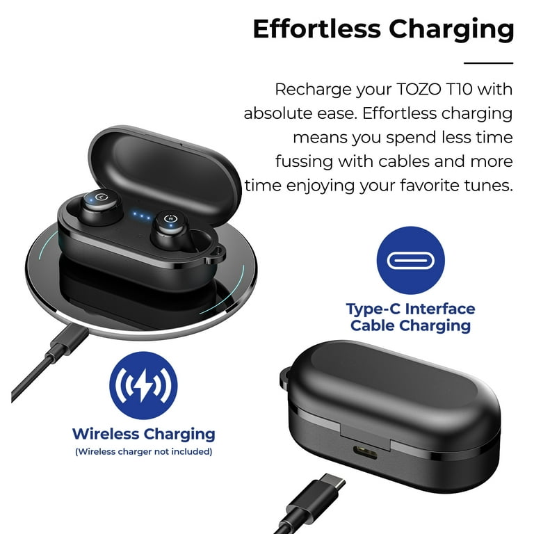 Ipx8 Waterproof Tozo Waterproof Wireless Earbuds TOZO T12 Mini