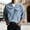 BU2, variant on Shirt for Men Short Sleeve Corduroy Crewneck Henley Shirts Basic Blue Shirt Mens Gym Shirts