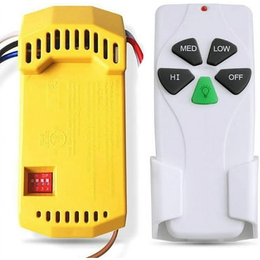 Hunter Fan Company 99122 Universal 3-Speed Ceiling Fan/Light Remote ...