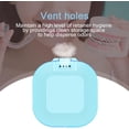 thumbnail image 3 of VYCEPRO Étui d'Alignement Mignon avec Miroir, Compatible avec Invisalign, Support Mince pour Protège-Dents, Étuis de Protection Dentaire avec Trous D'Aération, 3,15 Pouces (D) x 1,1 Pouces (H), 3 of 7