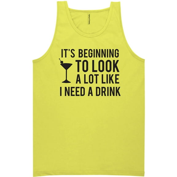 It's Beginning To Look A Lot Like Neon Tank Top