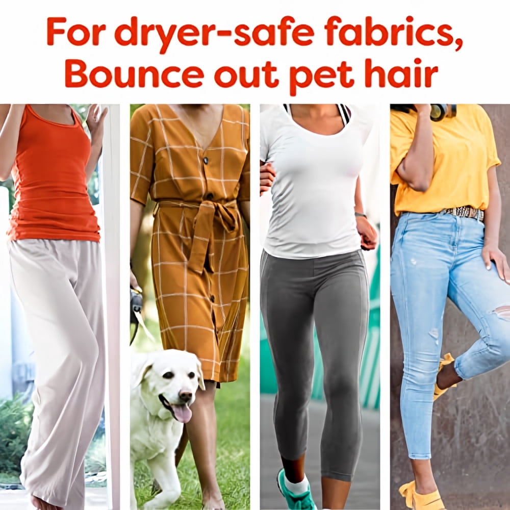 Bounce PET Hair & Lint Guard Mega Dryer Sheets (Pack of 20)